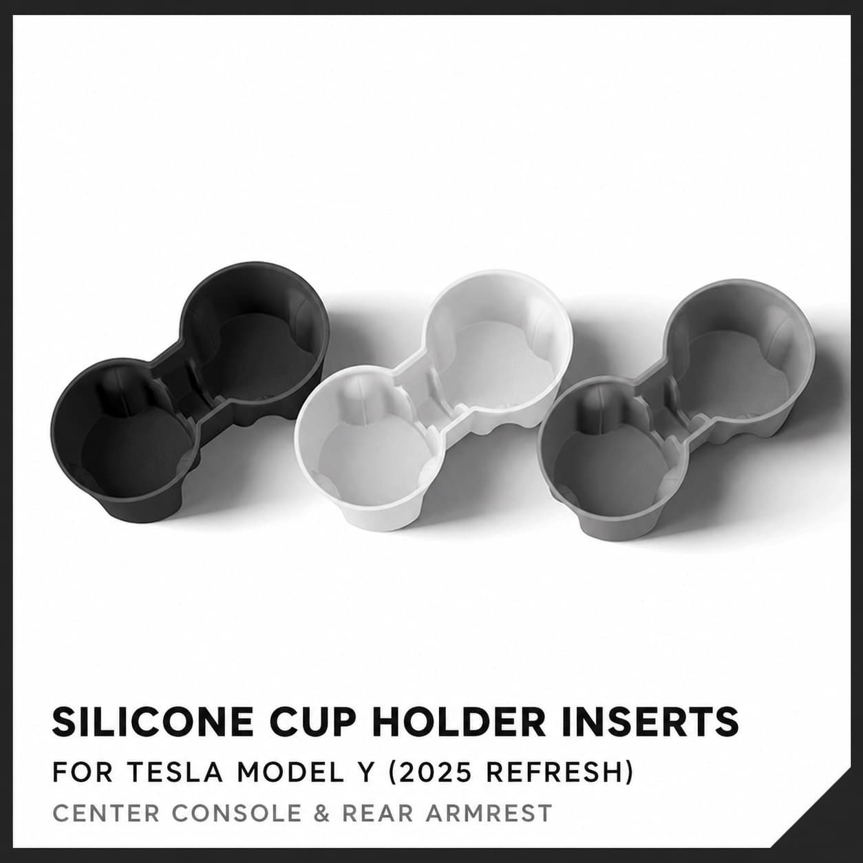 TINKON silicone cup holder inserts in multiple colors
